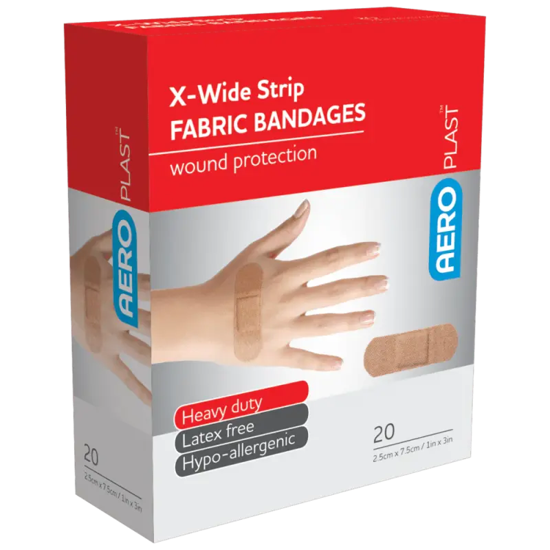 Adhesive Dressings Small 7.5 x 2.5cm Box/20